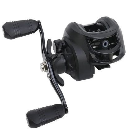 Metal Left/Right hand Baitcasting Reel High Speed 8.1:1 Gear Ratio Fresh Saltwater Magnetic Brake System Ultralight Fishing Leedoar