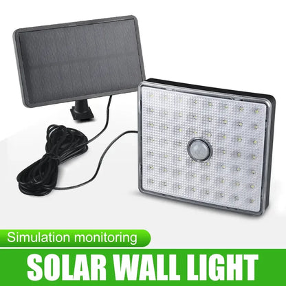 54led Solar Lights Outdoor Waterproof Motion Sensor Solar Garage Lights Solar Motion Sensor Wall Light Leedoar