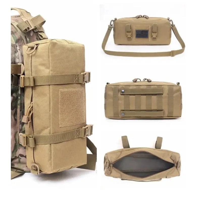 Military Tactics Moore EDC Medical Bag Emergency Assistance Hunting Hiking Belt Pack Accessories Outdoor Sports Hiking Backpack Leedoar