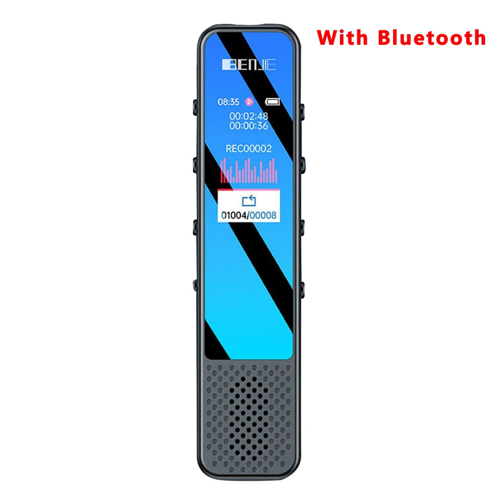 32/64G Digital Voice Recorder USB Pen Audio Recorder Intelligent Noise Reduction Recording with Microphone Dictaphone MP3 Player Leedoar