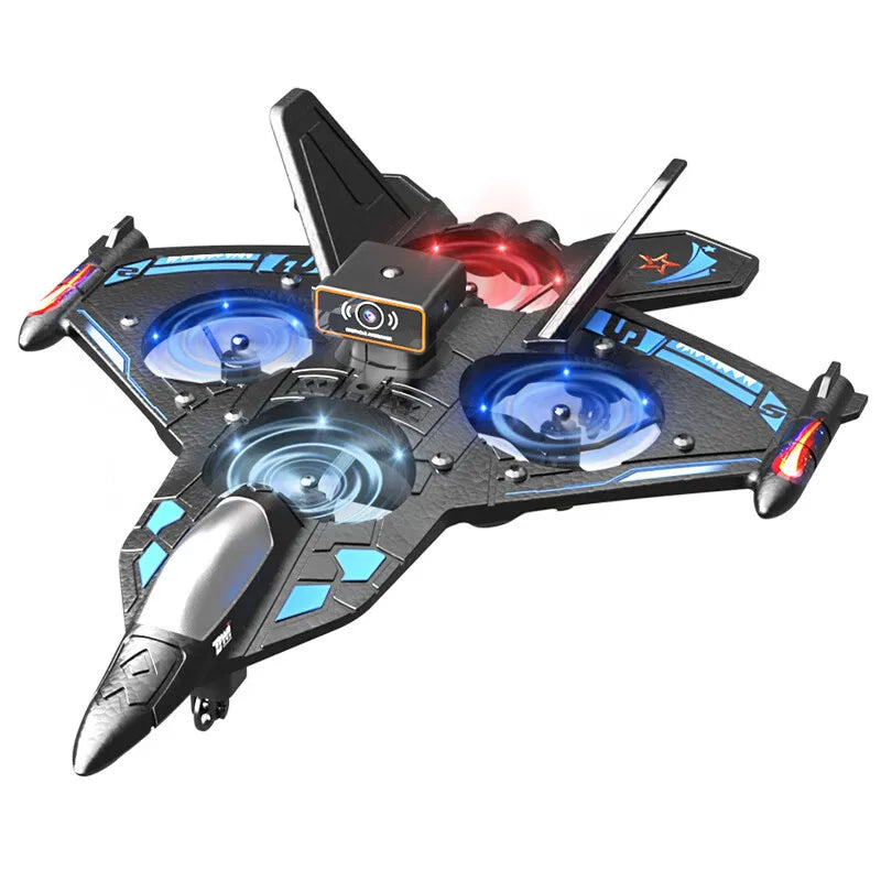 D20 2.4G Rc Airplane Height Fixing Foam Fighter UAV Stabilize Anti-Fall Avion With Obstacle Avoidance Four Axis Aircraft Leedoar