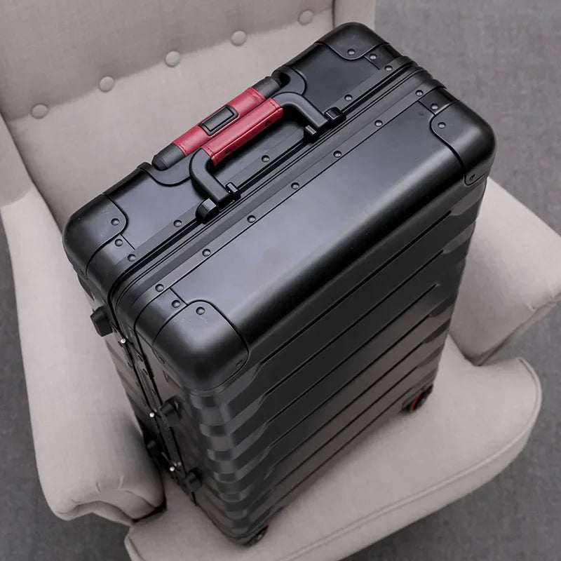 100% Aluminum Travel Suitcase