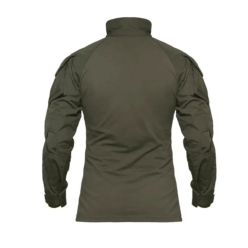 Camisetas de senderismo y deportes al aire libre para hombre, camisetas de combate Softair, militares, ejército, Multicam, CP, camuflaje, caza, escalada, ropa táctica 