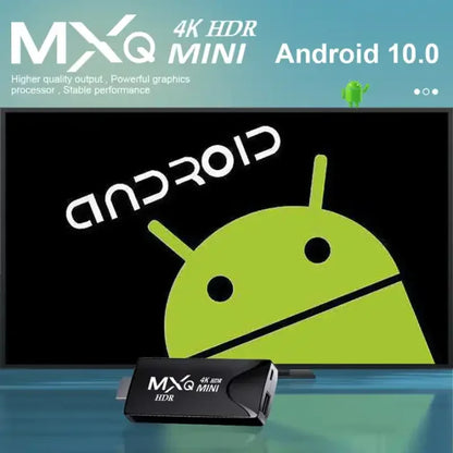 MXQ Mini Smart TV Stick Android10 WiFi 1 GB RAM 8 GB ROM Youtube Google Media Player 4K Set Top Box Smart Tv Box Versão global 