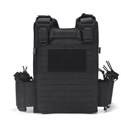 Quick Release Tactical Vest Hunting Men Plate Carrier Chest Rig Military Combat Armor Vests Outdoor CS Training Airsoft Vest Leedoar