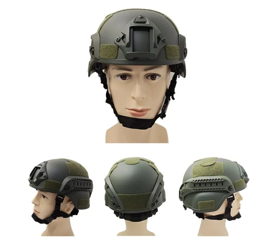 High Quality Military Helmet Protective War Game MH Tactical FAST Helmet Outdoor Tactical Painball CS SWAT Riding Equipment Leedoar