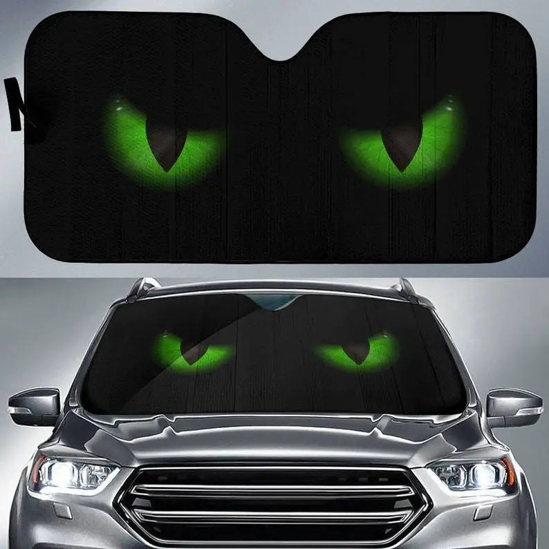 Sunshades Reflector Anti Uv Protector Evil Eyes Custom Car Sunshade Sun Shade Universal Summer 2024hot Sale Leedoar