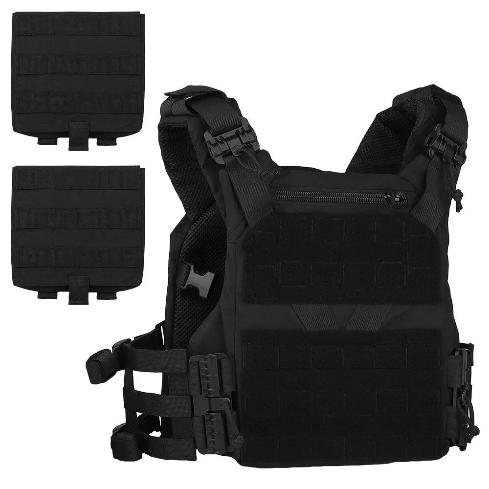 K19 Plate Carrier 3.0 Tactical Vest  Israel Quick Release On/off Cummerbund MOLLE Military Airsoft Gear Fast Adjust Multi-size Leedoar