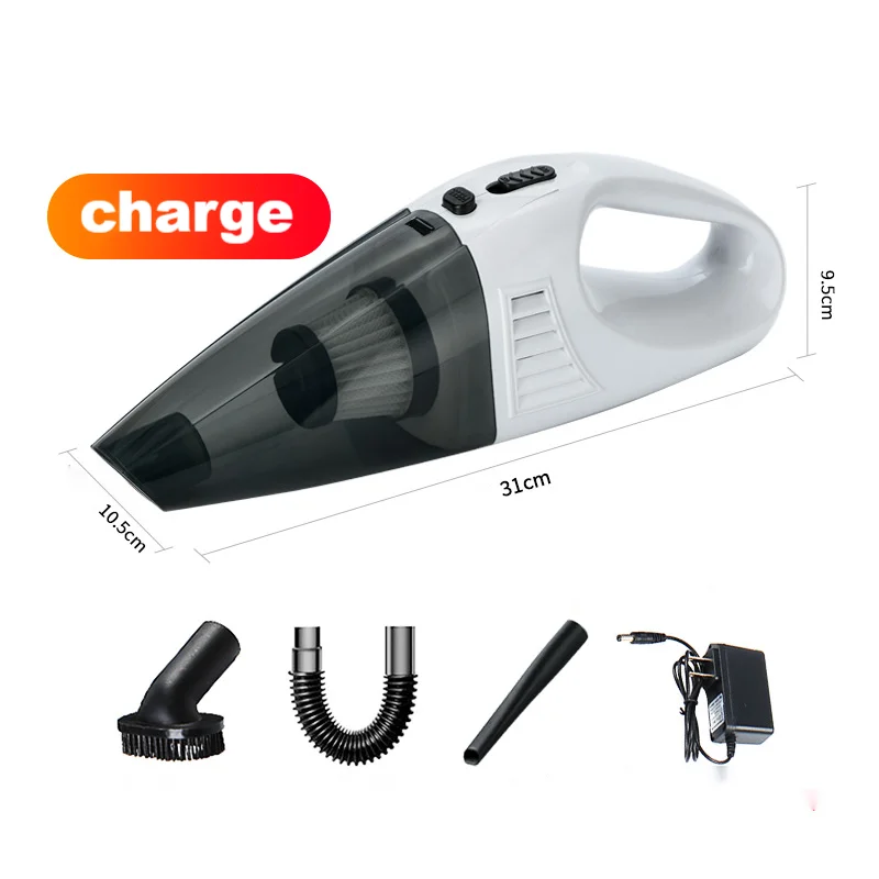 Car Mounted Vacuum Cleaner High-Power Wireless Charging Dry And Wet Dual Purpose Household And Car Dual Purpose Vacuum Cleaner Leedoar