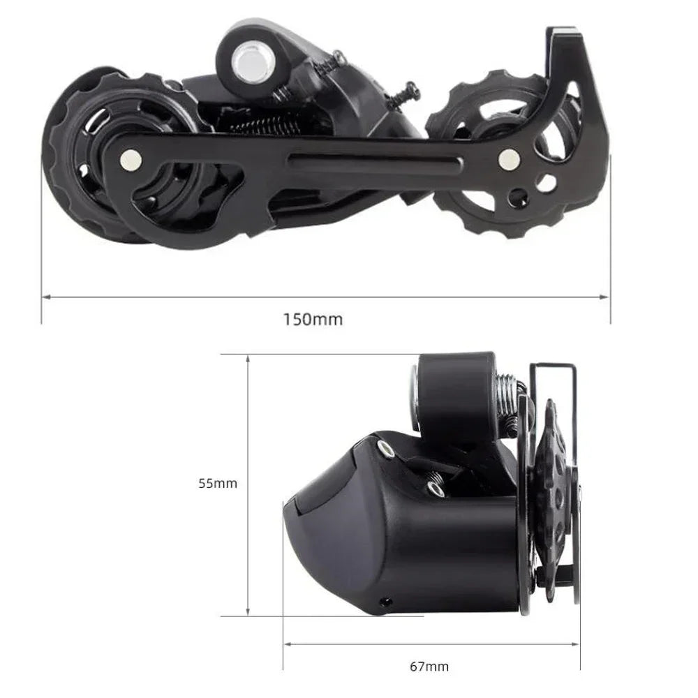 MTB Bicycle Rear Derailleur 7/8/9 10 11  Speed Change Gear for Mountain Bike Back Transmission Mechanical Gear Shifting Device Leedoar