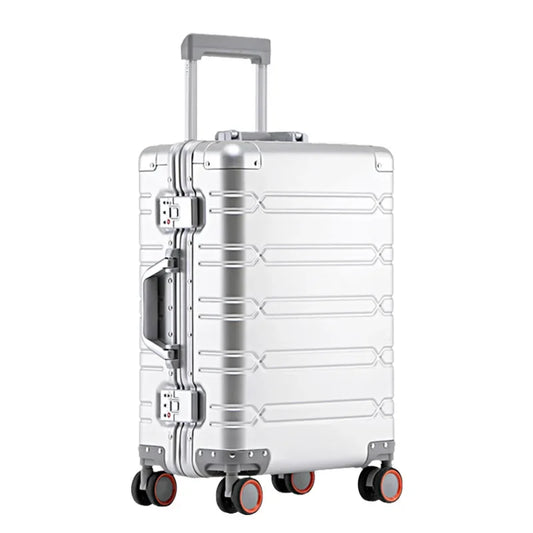 100% Aluminum-magnesium alloy Travel Suitcase