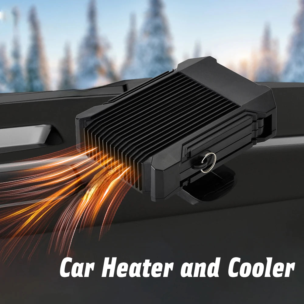 Car Mounted Heater Windshield Heating and Defrosting Device Winter Snow Melting Defrosting and Defogging Heater Easy to Install Leedoar