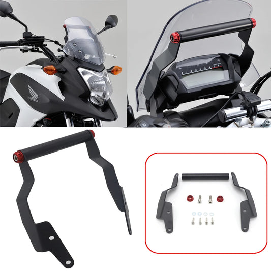 Adecuado para Honda NC 700 X NC700X 2012-2013 NC750X NC 750 X 2014-2015 Soporte de navegación multifuncional para placa GPS de teléfono móvil