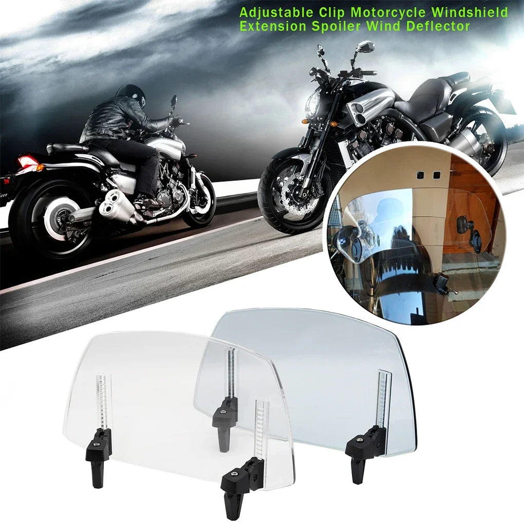 Motorcycle Modification Parts are Suitable for Kawasaki Honda BMW Yamaha Suzuki and Have a Raised and Adjustable Windshield Leedoar