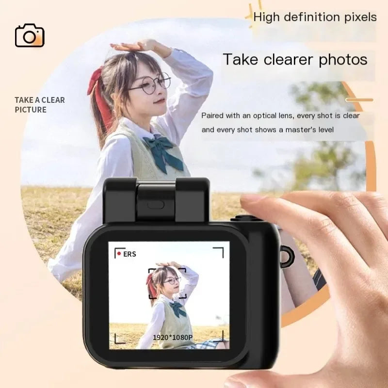 1080P Flash Light Pocket Mini Camera with HD LCD Screen