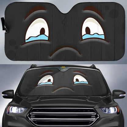 Sunshades Reflector Anti Uv Protector Evil Eyes Custom Car Sunshade Sun Shade Universal Summer 2024hot Sale Leedoar