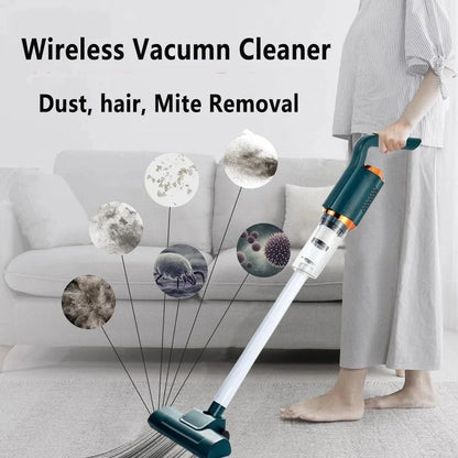 85000pa Vacuum CleanerMini Portable Simple Wireless Vacuum Cleaner Handheld Dual-Purpose Mop Household Car Vacuum Cleaner Tool Leedoar