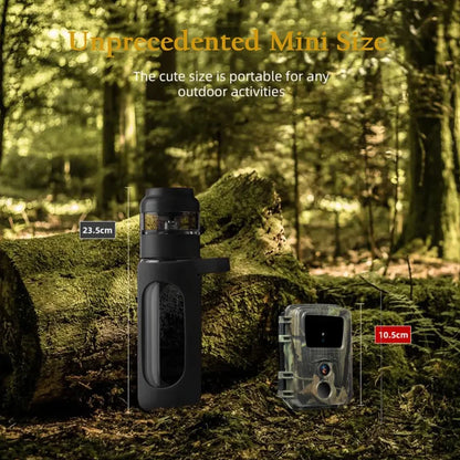 2Pcs Mini Trail Camera 20MP 1080P Mini600 Infrared Night Vision Motion IP66 Waterproof Wild Trap Game Hunting Photo Monitoring Leedoar