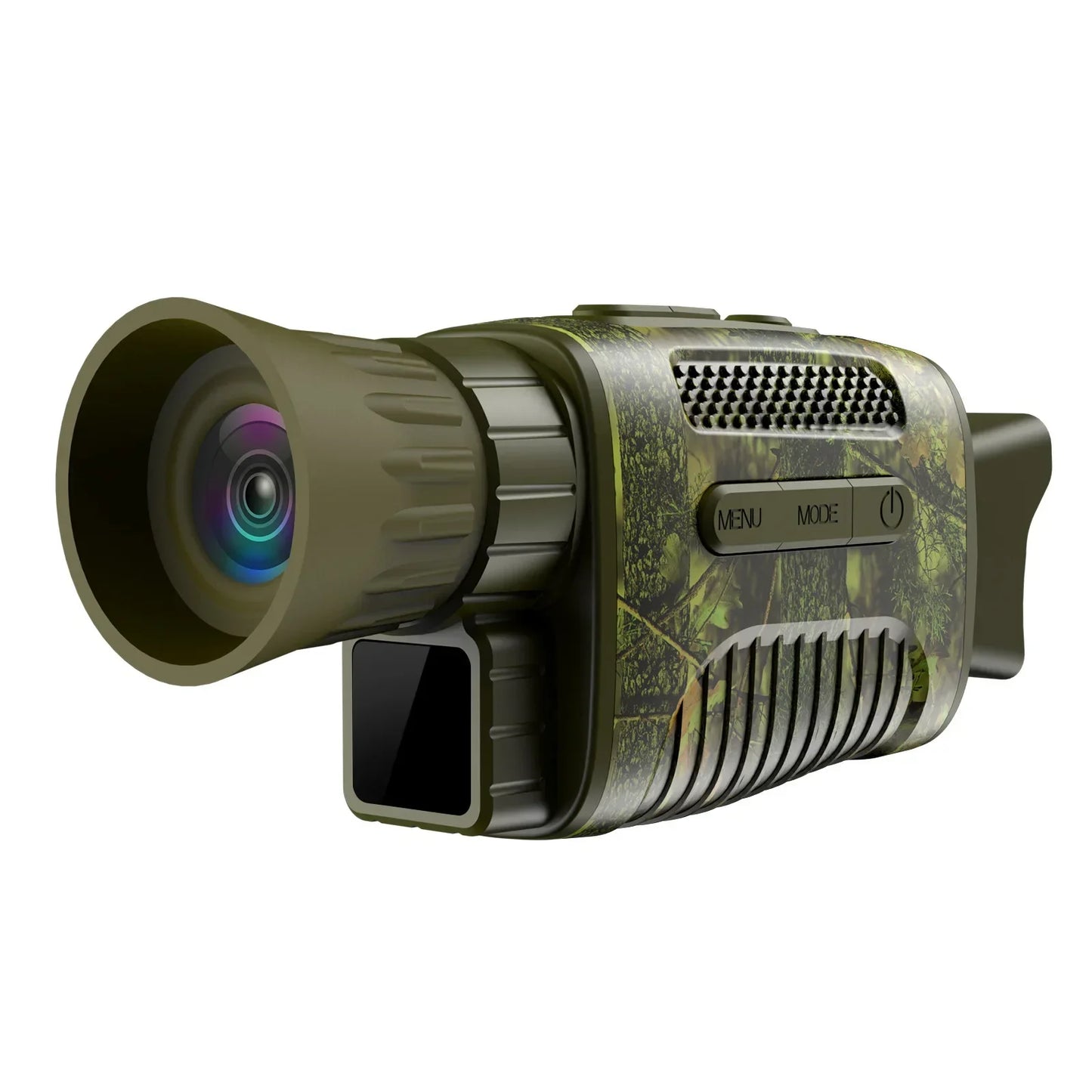 Telescopio monocular NV650 con visión nocturna por infrarrojos de 7 niveles, zoom digital de 1080P y 4 aumentos, para fotografía y video durante todo el día, para caza 