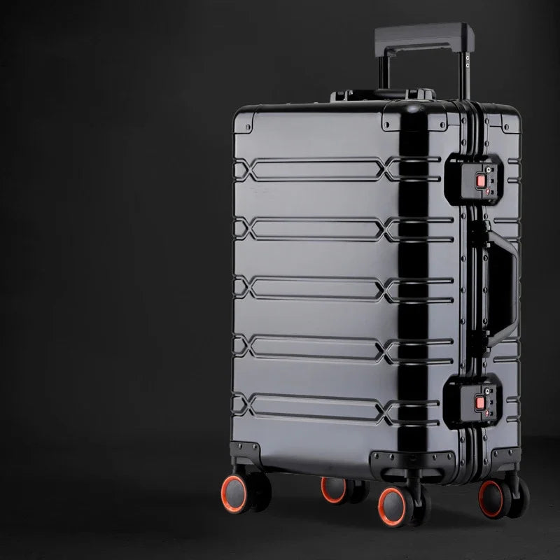 100% Aluminum-magnesium alloy Travel Suitcase