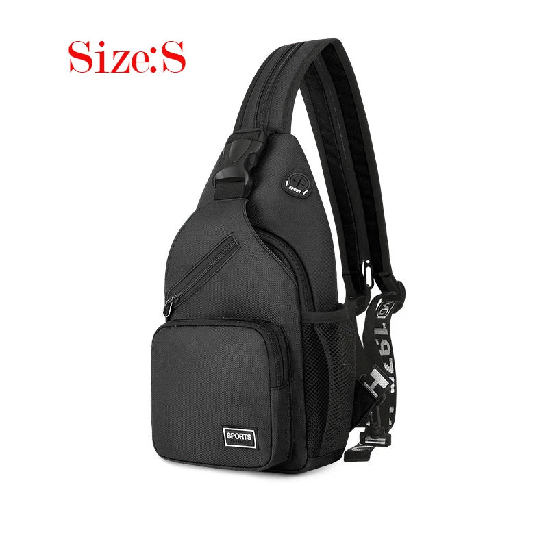 2023 New Arrival Women's Chest Bag Wholesale INS Trendy One Shoulder Backpack Multi Functional Men Green Beige Black Red Package Leedoar