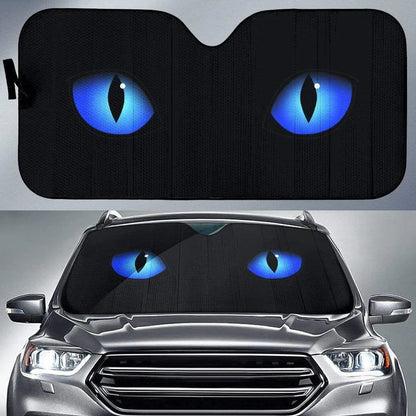 Sunshades Reflector Anti Uv Protector Evil Eyes Custom Car Sunshade Sun Shade Universal Summer 2024hot Sale Leedoar