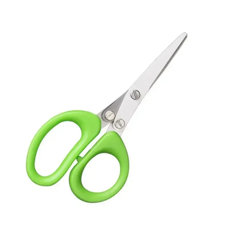 3/5Layers Kitchen Scissors Stainless Steel Vegetable Cutter Scallion Herb Laver Spices Cooking Tool Cut Kitchen Accessories Leedoar