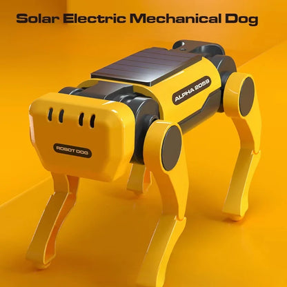 Solar Powered Electric Machine Assembly Toy Variable Shape Robot Boy Puzzle Desktop Decoration Room Living Room Decoration Toy Leedoar