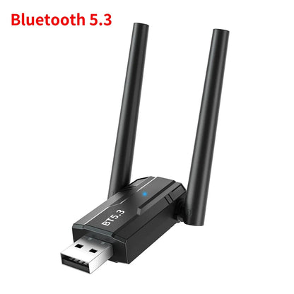 150M Bluetooth 5.4 5.3 5.0 Adapter Free Driver USB Bluetooth Dongle Adaptador For PC