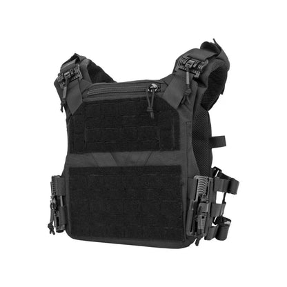 Outdoor Tactical Vest Combat Quick Release On/Off MOLLE Military Equipped with Quick Adjustment Multi Size K19 Plate Rack Leedoar