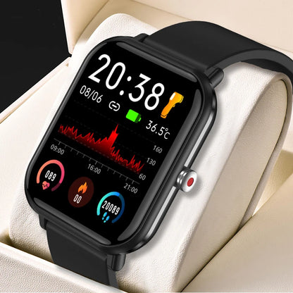 1/2/3/5/10 PCS Q9 Pro Sport Smart Watch Men Heart Rate Blood Oxygen APP Information Reminder Customize Wallpaper Smartbracelet Leedoar