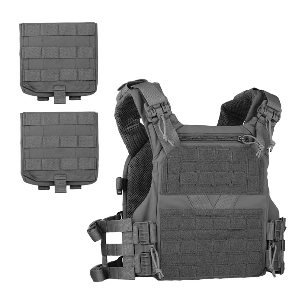 K19 Plate Carrier 3.0 Tactical Vest  Israel Quick Release On/off Cummerbund MOLLE Military Airsoft Gear Fast Adjust Multi-size Leedoar