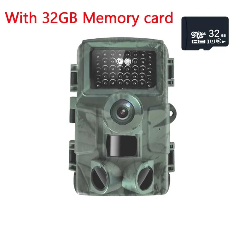 4K 30MP Hunting Trail Camera Waterproof Infrared Night Vision with 2.0 Inch Display Wildlife Monitoring Scouting Photo Leedoar