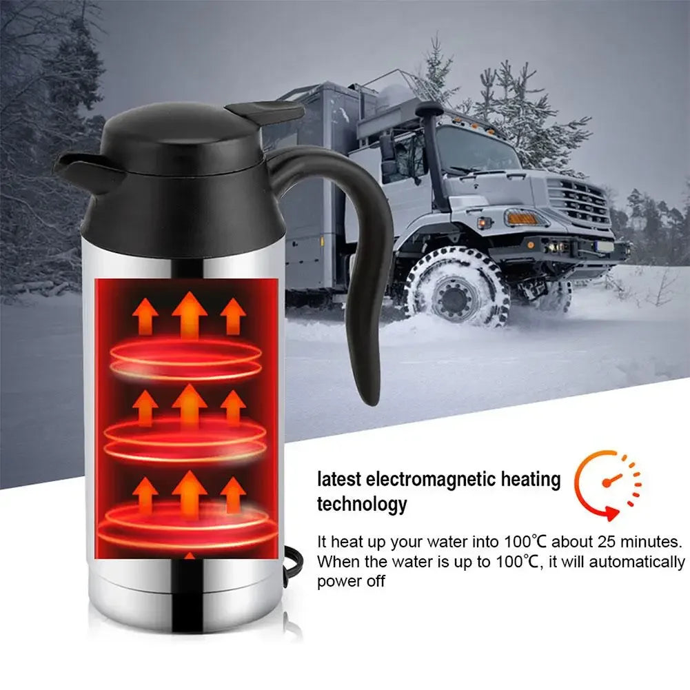 12V/24V Electric Heating Cup Water Heating Car Kettle