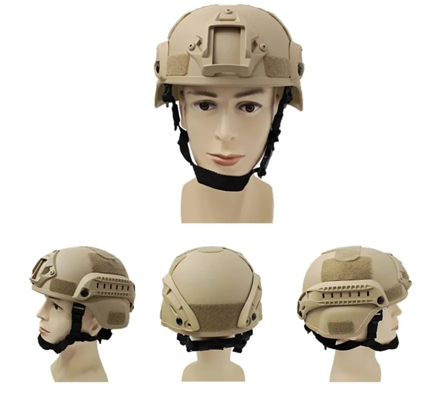 High Quality Military Helmet Protective War Game MH Tactical FAST Helmet Outdoor Tactical Painball CS SWAT Riding Equipment Leedoar