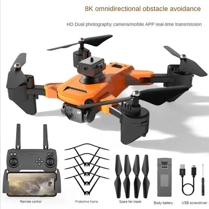 A12 Pro Aerial UAV 4k Dual Camera Wifi FPV Avoidance Obstacle and Optical Flow Rc Quadcopter Dron Rc Helicopter Aircraft Toy Leedoar