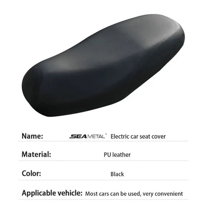 SEAMETAL Motorcycle Seat Covers Autocycle Seat Cushion Waterproof Pu Leather Anti Scratch Cover Mats Motorcycles Seats Cover Leedoar