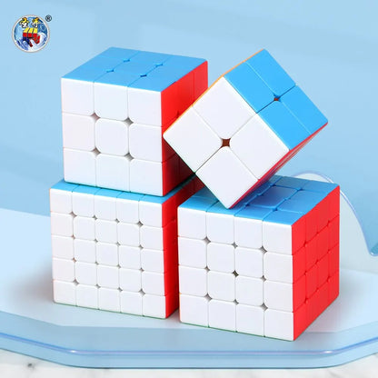 SENGSO Speed Cube 3x3 Legend Series Stickerless Magic Cube Profession Puzzle High Quality Kid's Fidget Toys Leedoar