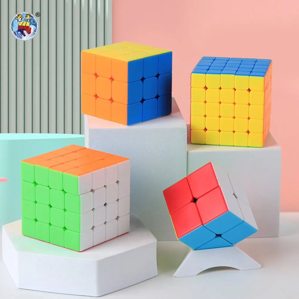 SENGSO Speed Cube 3x3 Legend Series Stickerless Magic Cube Profession Puzzle High Quality Kid's Fidget Toys Leedoar