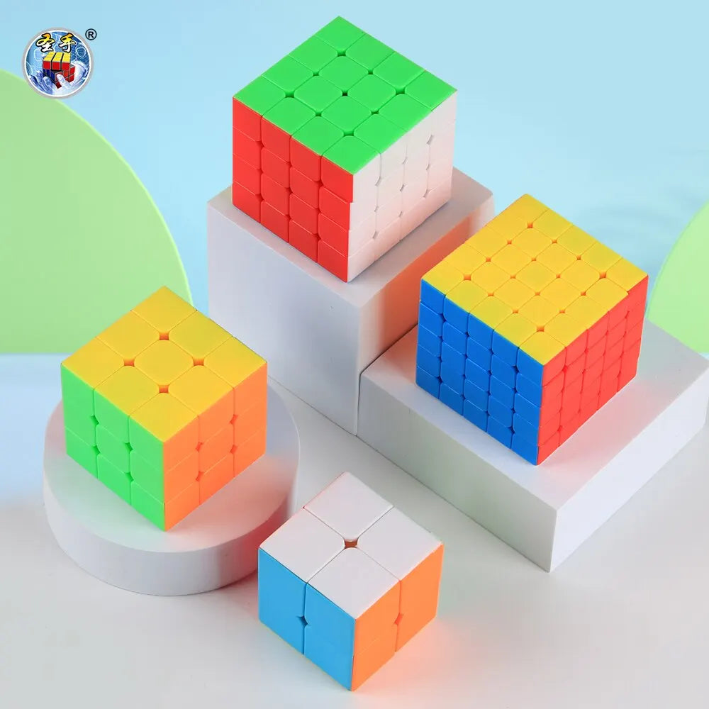 SENGSO Speed Cube 3x3 Legend Series Stickerless Magic Cube Profession Puzzle High Quality Kid's Fidget Toys Leedoar