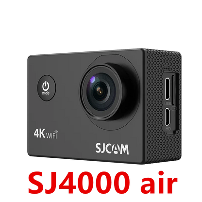 Câmera de ação aérea SJCAM SJ4000 com vídeo 4K 30M à prova d'água 2.4G WiFi Câmera esportiva Câmera de ação Câmera esportiva Bicicleta Motocicletas 