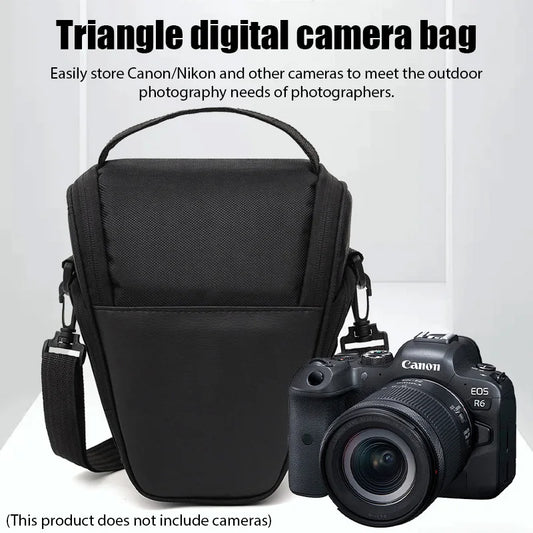 Bolsa para câmera SLR Bolsa de ombro digital Bolsa para equipamento fotográfico Micro Single para Nikon Canon Nikon Sony D3100 D3200 D3100 D7100