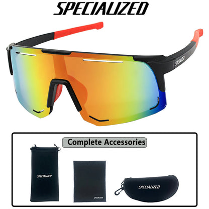 SPECIAUZED Cycling Sunglasses Men Women Mountain Bike Road Eyewear Bicycle Riding Outdoor Sports Glasses Hiking Goggles Leedoar