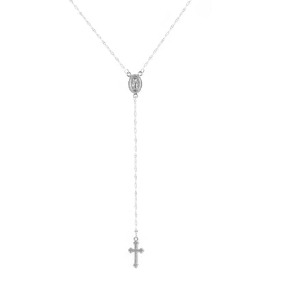 SUMENG 2024 New Fashion Vintage Christian Cross Bohemia Religious Rosary Pendant Necklace For Women Charm Jewelry Gifts Leedoar