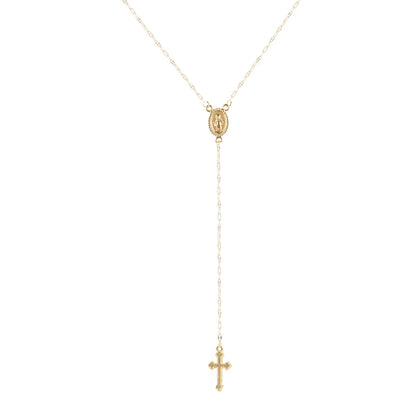 SUMENG 2024 New Fashion Vintage Christian Cross Bohemia Religious Rosary Pendant Necklace For Women Charm Jewelry Gifts Leedoar