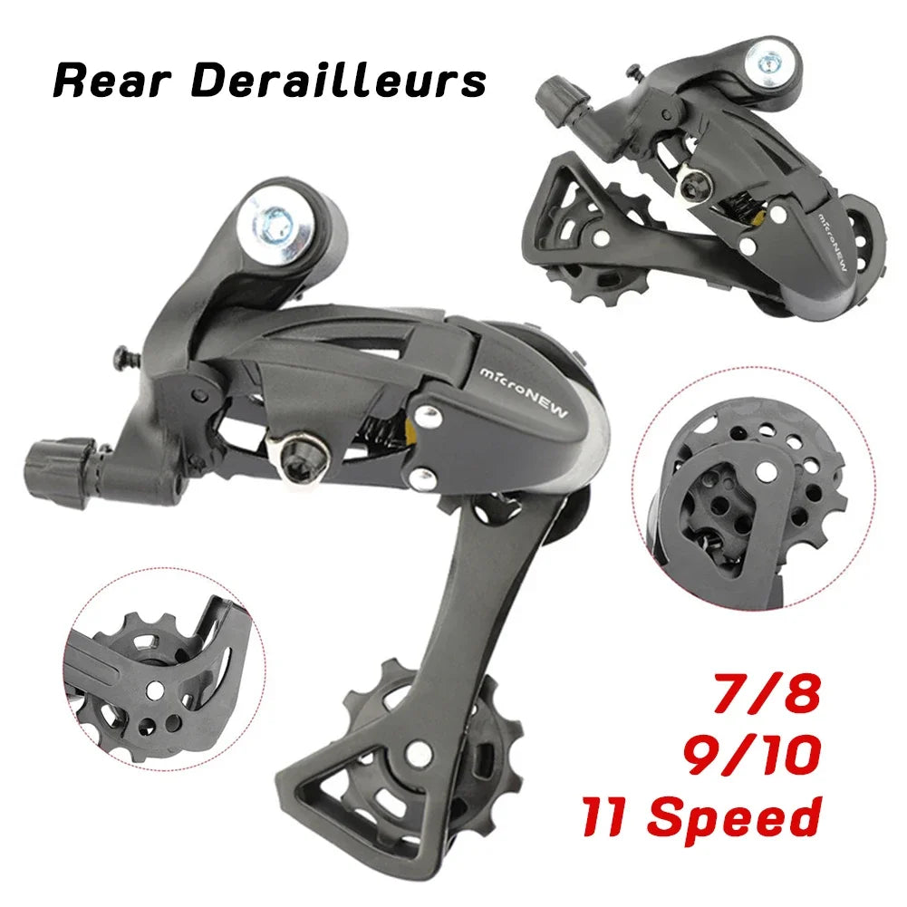 MTB Bicycle Rear Derailleur 11 Speed Change Gear Mountain Bike Back Transmission Mechanical Gear Shifting Device Cycling Patrs Leedoar