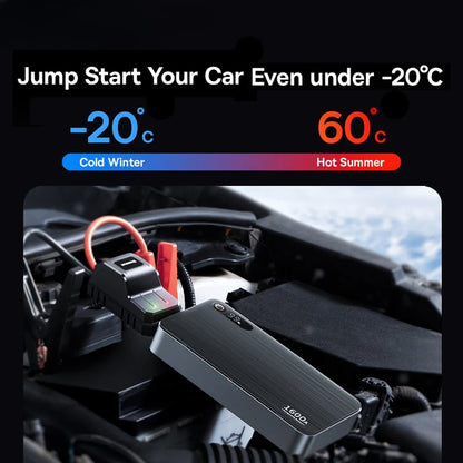 1600A Car Jump Starter Power Bank 16000mAh 12V Starting Device Powerful Portable Charger PD 65W Car Battery Booster Start Tool Leedoar