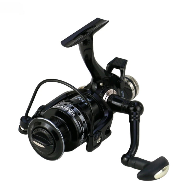 5.2:1 Gear Ratio Spinning Fishing Reel Full Metal Spool 3000 4000 5000 6000 KC-Series 13+1BB Carp Fishing Wheel Leedoar