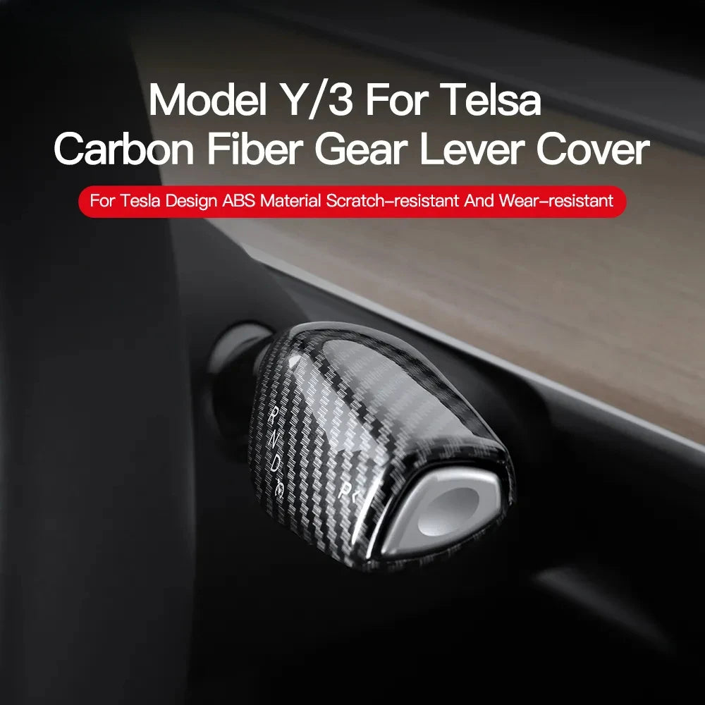 For Tesla Model 3 Model Y Full Package Trim Cover Of Carbon Fiber Matte Finish On Wiper Lever For Tesla 2022/2023 Accessorie Leedoar