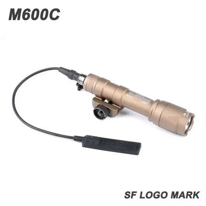 M600 M600C M600U Airsoft Powerful Flashlight Tactical Torch Scout Rifle Gun Weapon LED Light Fit 20mm Rail Hunting Leedoar